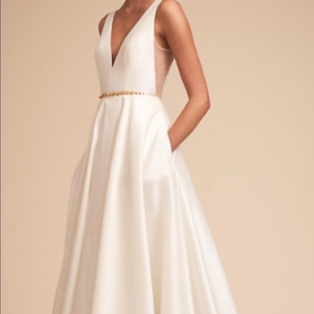 BHLDN Octavia wedding gown